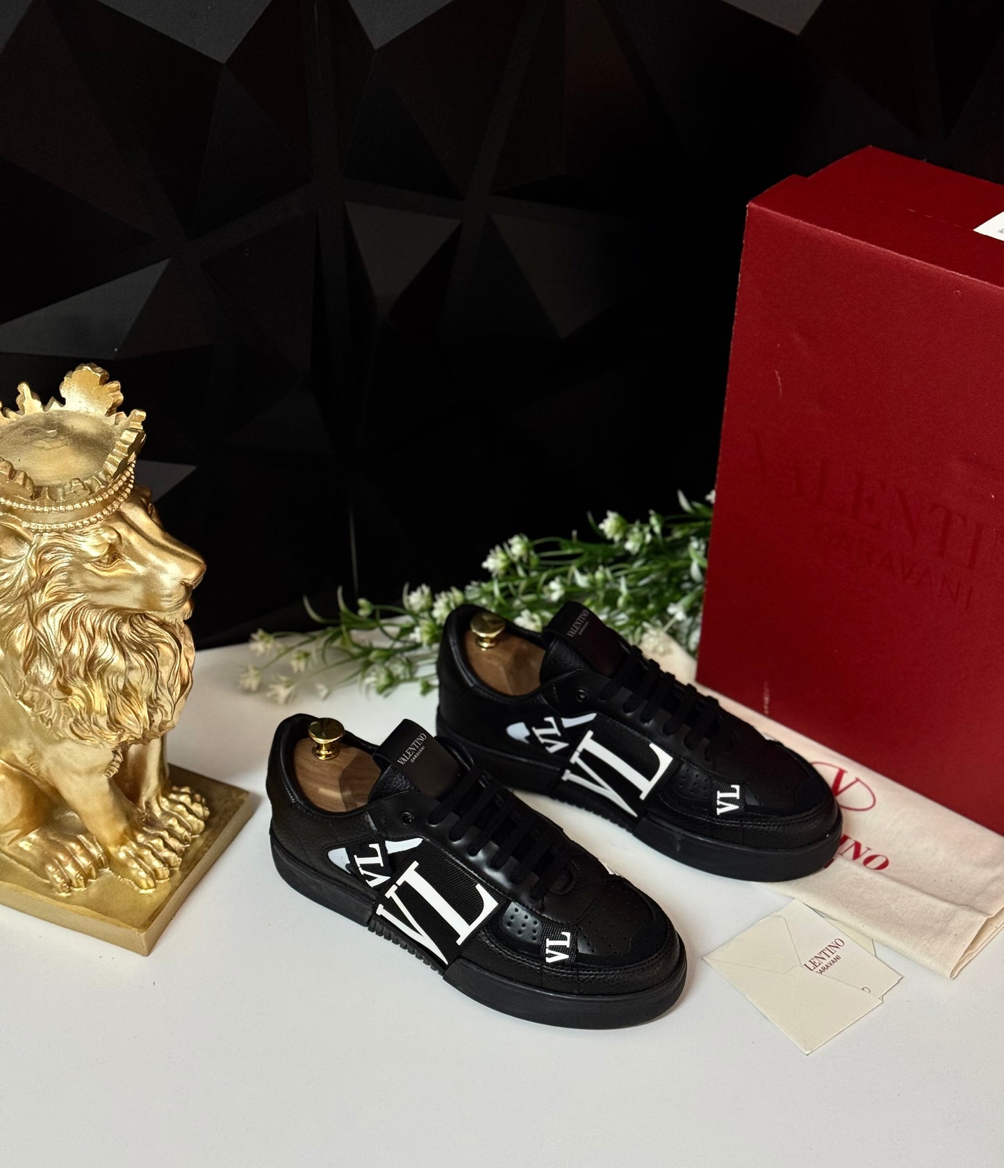 Valentino Siyah Erkek Sneaker