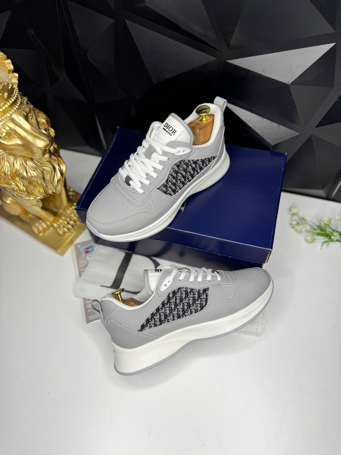 Dior Erkek Sneaker – Gri