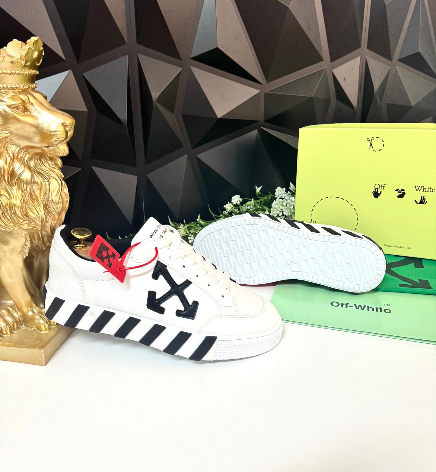 Off White Erkek Sneaker – Beyaz