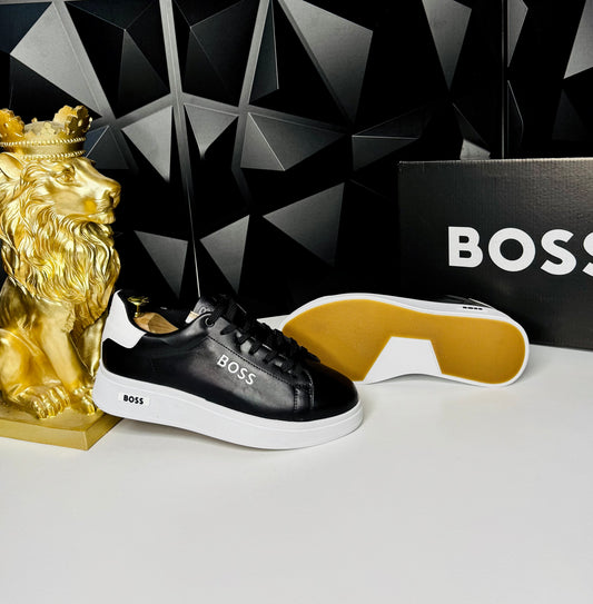 Boss Siyah Beyaz Taban Erkek Sneaker TN