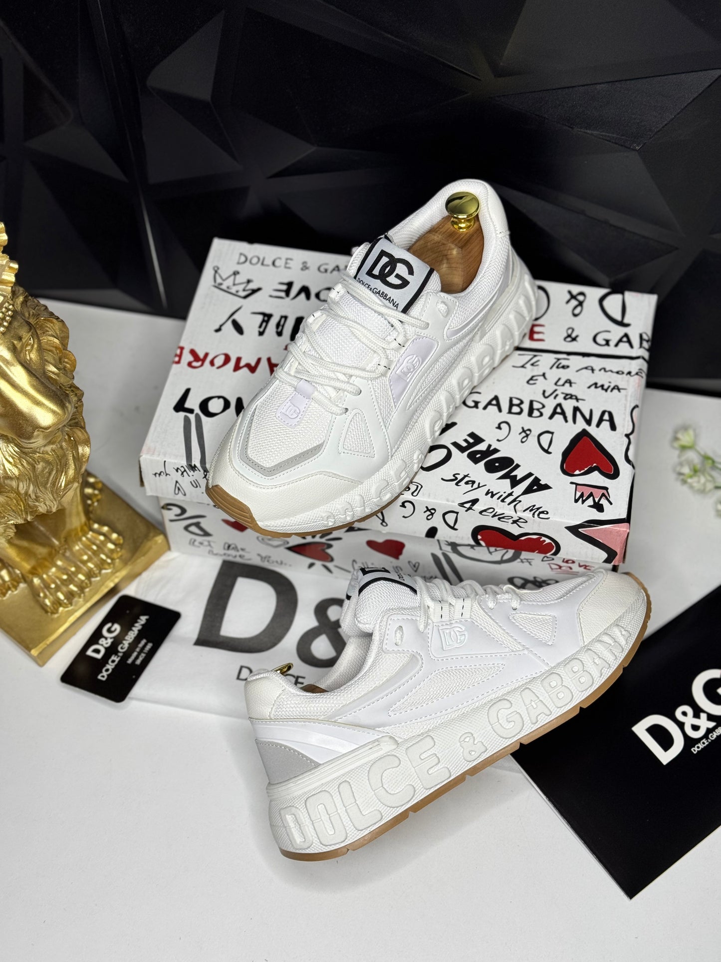 Beyaz Dolce & Gabbana Erkek Sneaker MÇ