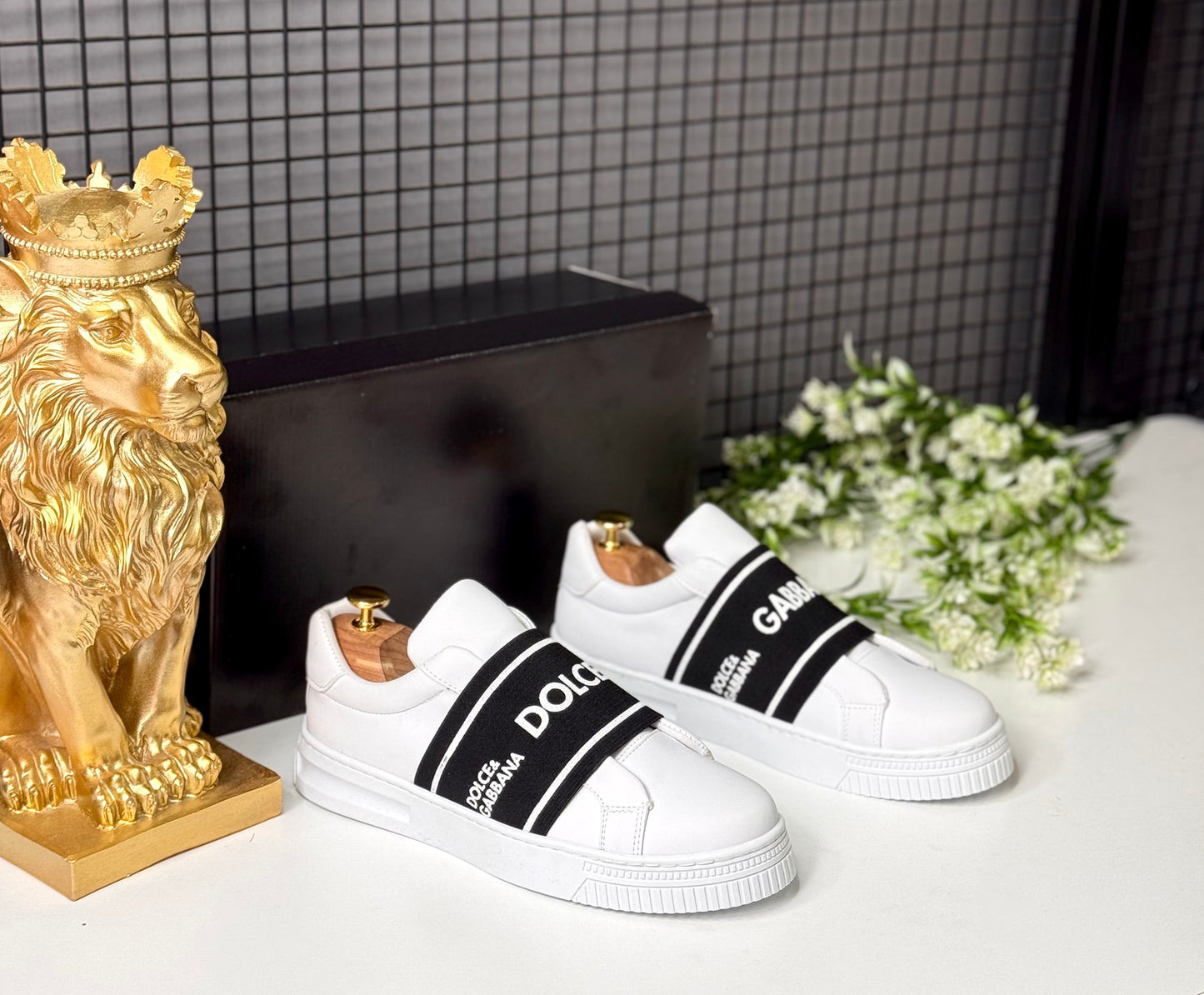 Dolce & Gabbana Erkek Sneaker – Beyaz 02