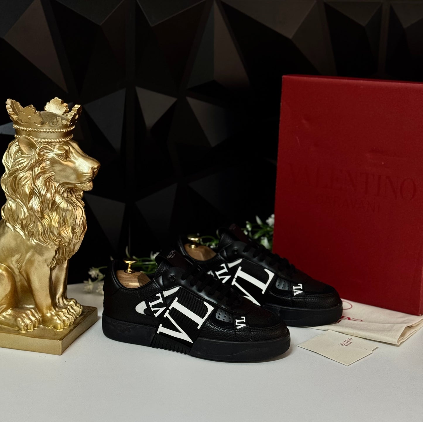 Valentino Siyah Erkek Sneaker